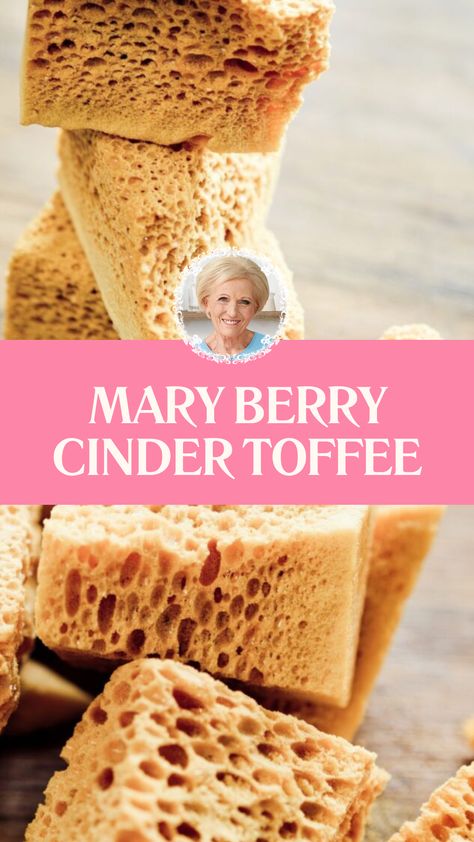 Mary Berry Cinder Toffee Recipe Mackintosh Toffee Recipe, Treacle Toffee Recipe, Easy Desserts For Two People, Cinder Toffee Recipe Uk, Mary Berry Recipes Christmas, Golden Berries Recipes, Mallory Towers, Toffee Desserts, Licorice Recipe