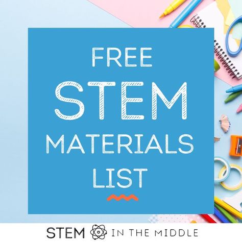 Stem Materials List, Makerspace Supplies, Student Supply List, Middle School Stem, Stem Supplies, Donation Request Letters, Teacher Wish List, School Shopping List, Donation Letter