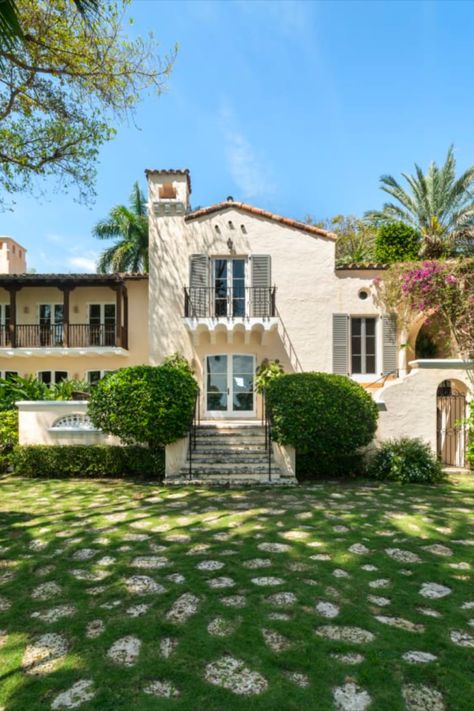 A historic Roaring Twenties residence in Florida’s Coconut Grove neighborhood that was one of the locations used in the hit 1980s TV series “Miami Vice” is on the market for $29.9 million after undergoing a $12 million restoration.  Reimagined by famed interior designer Bunny Williams, the Miami estate is owned by a limited liability company that purchased it in October 2022 for $14.7 million, according to property records. 80s Miami, 1980s Interior, 1980s Tv, Miami Interiors, Regency House, Bunny Williams, Limited Liability Company, Miami Houses, Coconut Grove