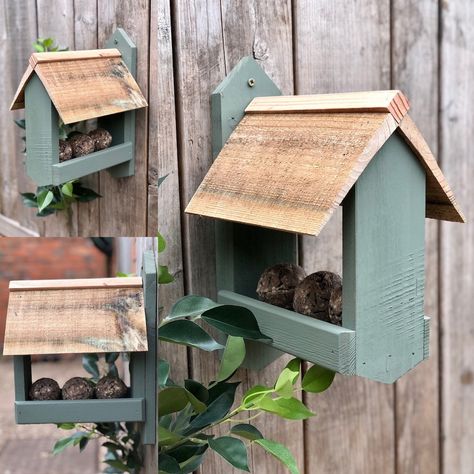 This Bird Feeders item is sold by TheGreenWoodpeckerCo. Ships from United Kingdom. Listed on 12 Jul, 2024 Scrap Wood Bird Feeder, Bird Feeders Diy Homemade, Rustic Bird Feeders, Bird Feeder Gift, Unique Bird Feeders, Backyard Birds Feeders, Wood Bird Feeder, Olive Green Walls, Wooden Bird Feeders