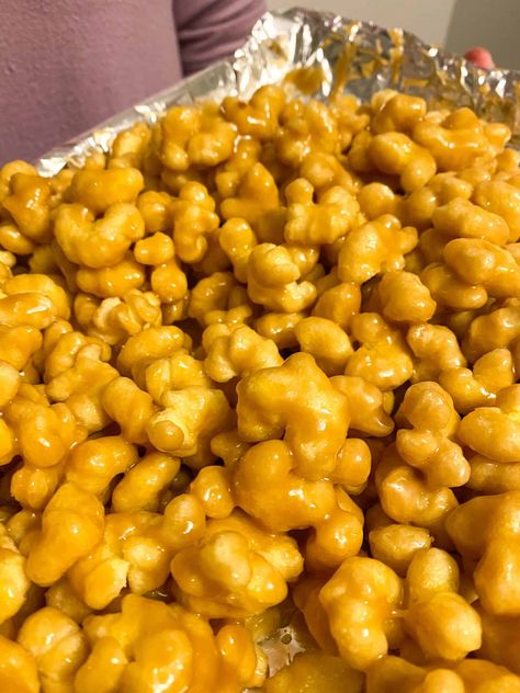 Caramel Corn Puff Recipe