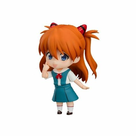 Nendoroid Anime, Asuka Langley Soryu, Neon Evangelion, Asuka Langley, Anime Figurines, Png Icons, Anime Dolls, Cute Chibi, Neon Genesis Evangelion