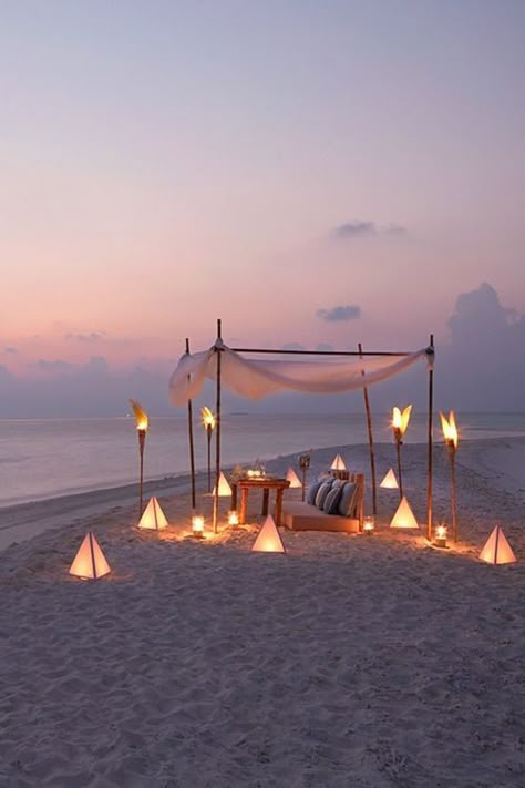 Consider a unique wedding venue with a secluded sandbank ceremony held on the shores of these luxury Maldives resorts. #weddingvenues #honeymoon #travelideas #sandbank #weddingideas جزر المالديف, Have Inspiration, Romantic Places, Honeymoon Destinations, Dream Destinations, Dream Vacations, Beach Life, Maldives, Outdoor Seating