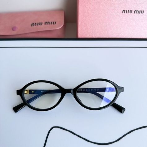 MiuMiu 2023 new SMU04Z black frame transparent film frame  Miu Miu Glasses, Film Frame, Miu Miu Accessories, Pink Eyeglasses, Purple Sunglasses, Plastic Sunglasses, Matte Pink, Butterfly Sunglasses, Blue Sparkles