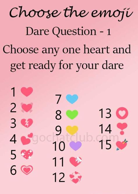 Choose one heart Number Game Questions, Dare Games For Friends, Dare Messages, Weird Questions, Games For Friends, Birth Month Quotes, Funny Dares, Truth Or Dare Games, Funny Friendship Quotes