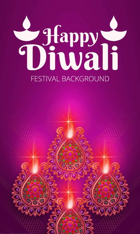 Happy diwali festival lights portrait banner background vector image Happy Diwali Banner, Diwali Banner, Happy Diwali Wishes Images, 3d Wallpaper Mural, Diwali Greetings, Festival Background, Iphone Wallpaper Hd Nature, Diwali Wishes, Diwali Festival