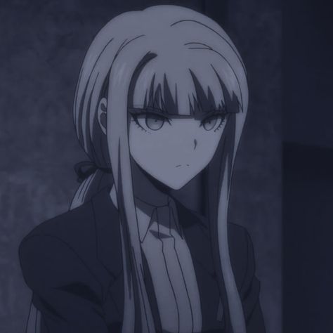 Kirigiri Kyouko, Kyoko Kirigiri, Makoto Naegi, Danganronpa Trigger Happy Havoc, Anime Printables, Danganronpa Memes, Trigger Happy Havoc, Trigger Happy, Danganronpa 3