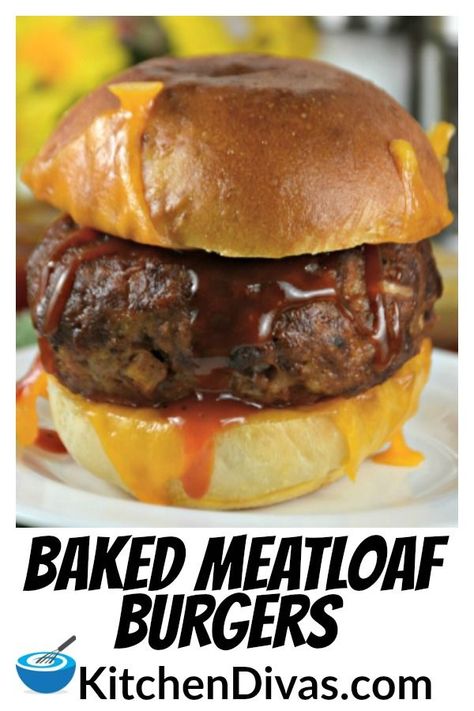 Breakfast Sausage Patties, Meatloaf Burgers, Burger Ideas, Baked Meatloaf, Sausage Patties, Best Beef Recipes, Meat Recipes For Dinner, Dish Ideas, Sausage Patty