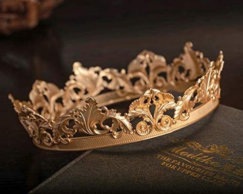 Masquerade Prom, Fantasy Crown, Don Pedro, Crown Aesthetic, Pageant Crowns, Prince Crown, Halloween Accessories Hair, Crown For Women, Royal King