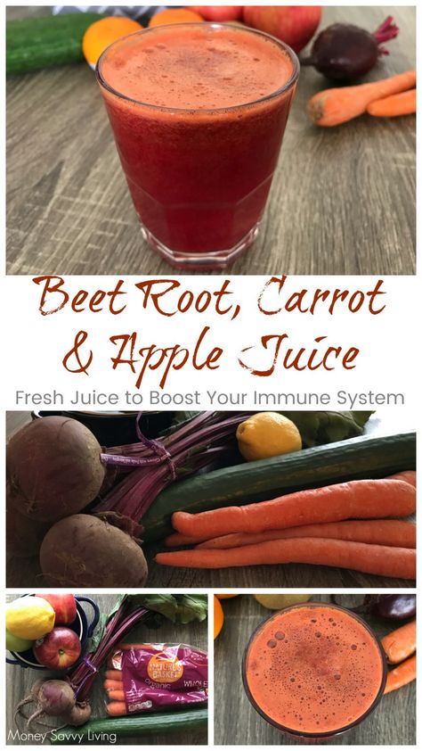 Carrot Apple Juice, Beet Root, Fresh Beets, Detox Juice Recipes, Photo Food, Healthy Juice Recipes, Boost Your Immune System, Juicing For Health, Carrot Juice