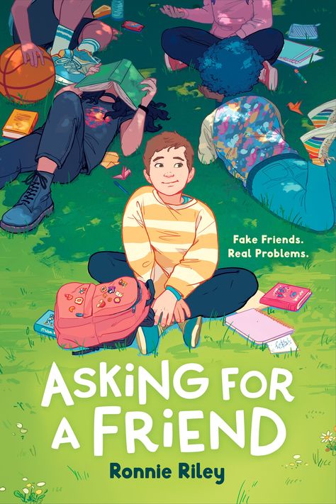 Asking for a Friend by Ronnie Riley | Goodreads Web Of Lies, Horror Literature, Queer Books, Middle Grade Books, Friend Book, Romance Comics, Award Winning Books, History Humor, Just Pretend