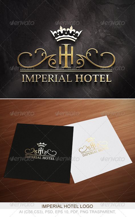 Imperial Logo, Imperial Design, Hotel Logo Design, Logo Luxe, Shoe Store Design, Business Logo Inspiration, Royal Logo, Dj Logo, Imperial Hotel