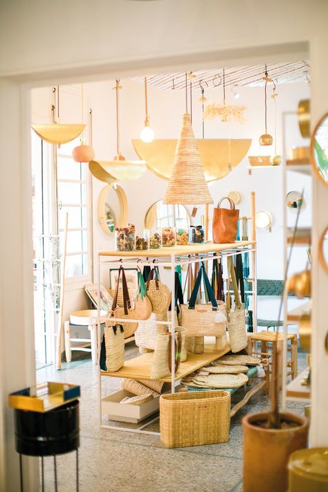 Shopping in Marrakech: the five best indie designers | Iberia Plus Morocco Fits, Marrakech Shopping, Marrakech Design, Morocco Trip, African Shop, Minimalist Art Deco, Crochet Lamp, Atelier Design, Ceramic Store