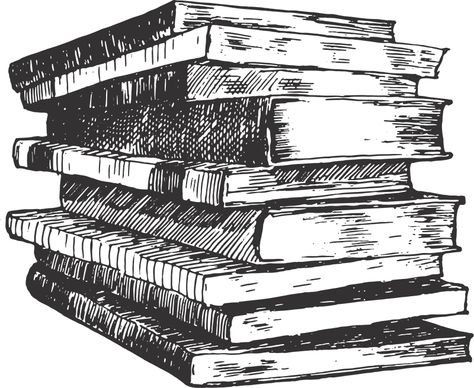 Browsing Libraries - Emerald Coast Magazine - April - May 2016 Stack Of Books Sketch, Books Sketch, Observational Drawing, Pile Of Books, Sketch Books, Vector Sketch, Emerald Coast, Book Drawing, Sketch Illustration