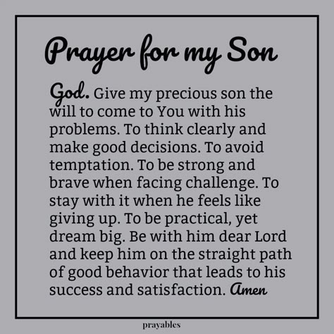 Quotes For 21st Birthday, Prayer For Son, Prayer For My Son, Prayer For My Children, Mom Prayers, My Children Quotes, Native Pride, Everyday Prayers, Prayers For Children