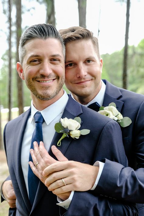 Navy Wedding at The Mackey House — A Lowcountry Wedding Blog & Magazine - Charleston, Savannah, Hilton Head, Myrtle Beach Advice For Bride And Groom, Mackey House, Gay Wedding Photography, Gay Wedding Photos, Men's Tuxedo, Lowcountry Wedding, Advice For Bride, Lgbt Wedding, Gay Romance