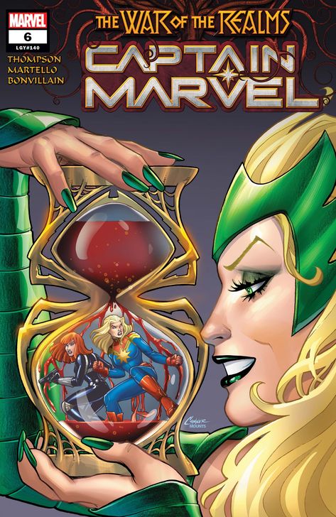 Captain Marvel (2019) #6 Enchantress Marvel, Amora The Enchantress, The Enchantress, Kelly Thompson, Captain Marvel Carol Danvers, Skottie Young, Phil Coulson, Rocket Raccoon, Marvel Villains