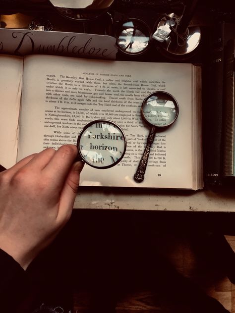 Brown Harry Potter, Magnifying Glasses, Velma Dinkley, Tattoo Project, Book Projects, Magnifying Glass, Drawing Tips, Book Aesthetic, App Icon