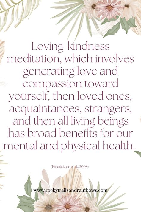 Self Love Meditation Quotes, Love Meditation, Walking Meditation, Loving Kindness Meditation, Loving Kindness, Types Of Meditation, Mental And Physical Health, Body Scanning, Meditation Quotes