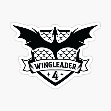 Fourth Wing wingleader badge riders quadrant Sticker kindle e-reader sticker Fourth Wing Merch, Fourth Wing Stickers, Riders Quadrant, 4th Wing, Iron Flame, Books Stickers, Life Stickers, Kindle Stickers, Fantasy Romance Books