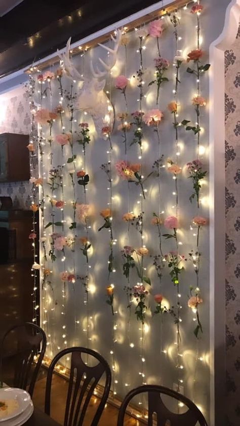 Wedding Bedroom, Bad Room, Wedding Room, Garden Birthday, 18th Birthday Party, Flower Party, Home Decorating Ideas, Grad Parties, 16th Birthday