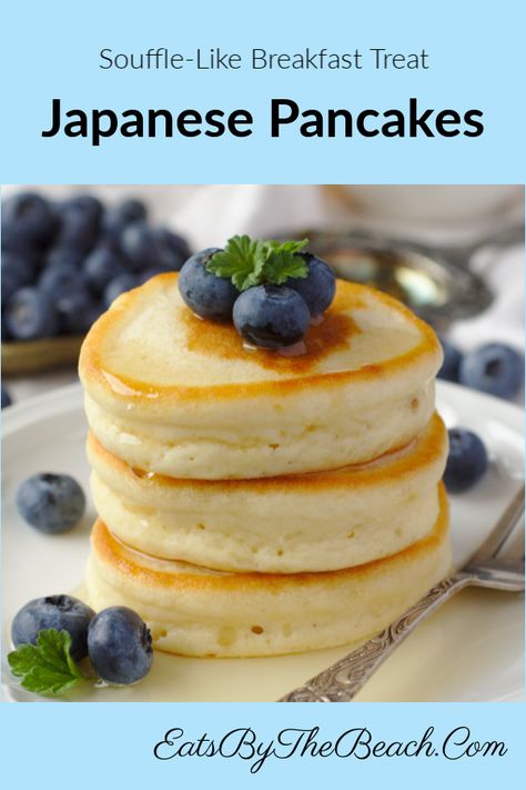 Thick Japanese Pancakes, Japanese Pancake Easy, Chinese Fluffy Pancakes, Japanese Hot Cakes Recipes, Giant Fluffy Pancakes, Japanese Puffy Pancakes Recipe, Puffy Pancakes Japanese, Japanese Pankaces, Japanese Sufle Pancake Recipe