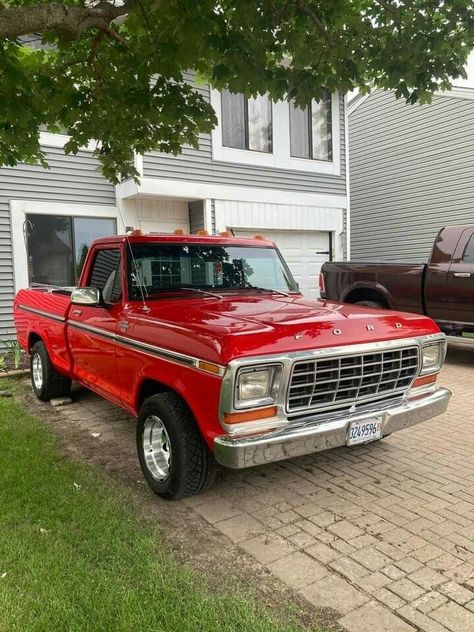 Ford 1979 Pickup, Old Chevy Trucks, Ford 1979, Ford 79, Old Ford Pickups, 79 Ford Truck, Old Chevy, Classic Trucks Vintage, Ford Mustang Bullitt