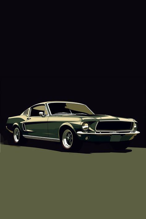 1967 Ford Mustang Fastback Classic Muscle Car Classic Mustang Wallpaper, Mustang Cars Wallpapers, Mustang Cars 1967, Vintage Mustang Wallpaper, Vintage Cars Wallpaper, Car Art Drawing, Ford Mustang 1969 Wallpaper, 1967 Mustang Wallpaper, Mustang Vintage Aesthetic