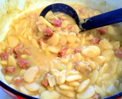 ~ Creamy Lima Beans ~ Recipe