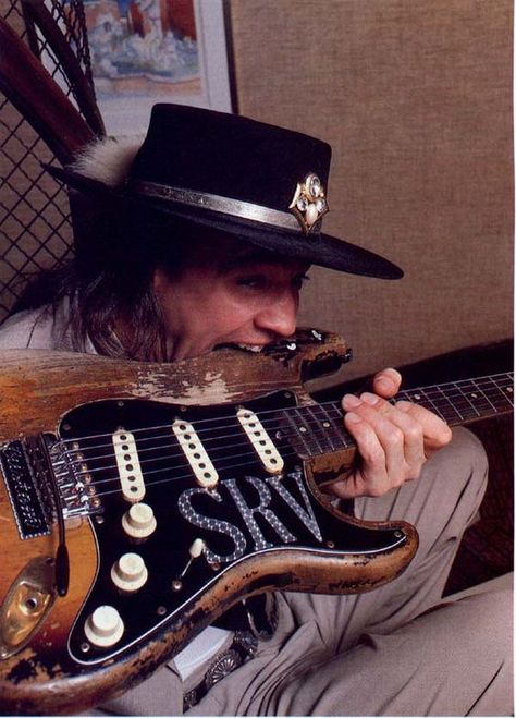 9 Things You Probably Didn’t Know About Stevie Ray Vaughan Stevie Ray Vaughan Guitar, Steve Ray Vaughan, Stevie Ray Vaughn, Famous Guitars, Ray Vaughan, Stevie Ray Vaughan, Stevie Ray, Blues Guitar, Rock N’roll