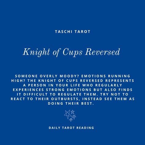 Knight Of Cups Reversed, 3 Of Cups Reversed Tarot Meaning, 10 Of Cups Tarot Meaning Reversed, Two Of Cups Tarot Meaning Reversed, Knight Of Cups Reversed Tarot Meaning, Knight Of Cups, Daily Tarot Reading, Tarot Reading Spreads, Daily Tarot