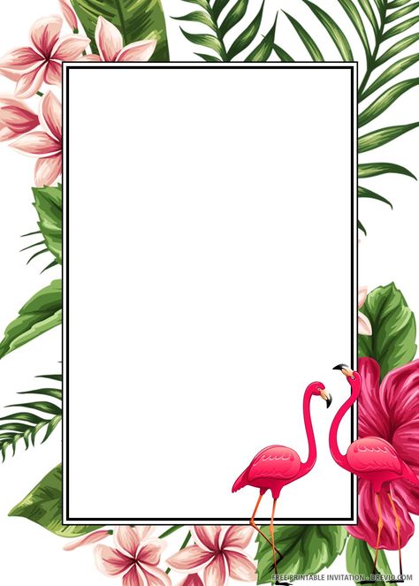 Awesome (FREE PRINTABLE) – Watercolor Flamingo Tropical Flowers Birthday Invitation Templates #free #freeinvitation2019 #birthday #disney #invitations #invitationtemplates Romantic Template, Flamingo Birthday Invitations, Flower Birthday Invitations, Flamingo Invitation, Watercolor Flamingo, Menu Table, Flamingo Tropical, Fiesta Tropical, Free Printable Birthday Invitations