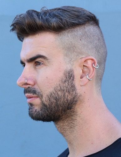 Top 12 Ear Piercing Ideas for Men and Boys with Health Benefits Mens Piercings, Guys Ear Piercings, Tattoo Homme, Men's Piercings, Ear Piercings Chart, Double Ear Piercings, Popular Mens Hairstyles, Cool Ear Piercings, Cool Mens Haircuts