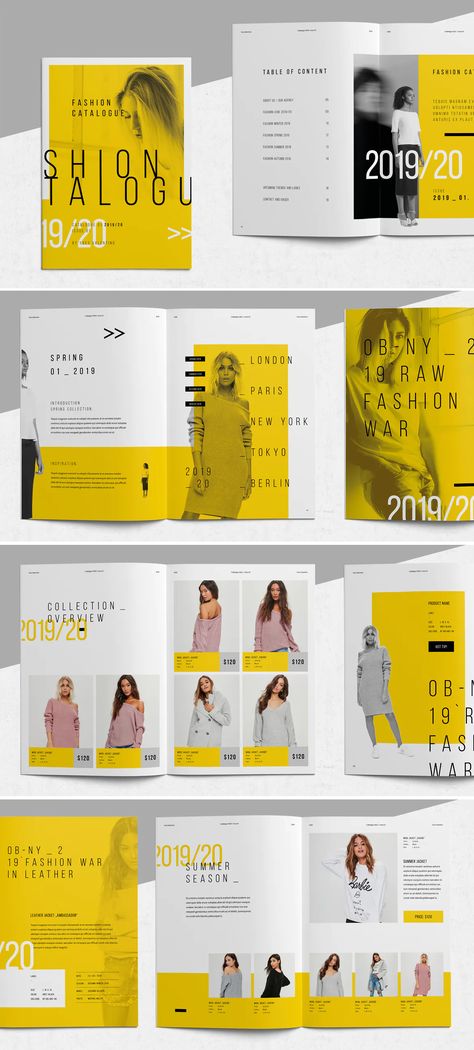 Minimal Catalog Template Clothing Catalog Design Layout, Photo Catalogue Ideas, Minimal Catalog Design, Apparel Catalog Design, Clothes Catalogue Design, Fashion Catalogue Layout, Clothing Catalog Design, Fashion Catalogue Design Layout, Catalog Graphic Design