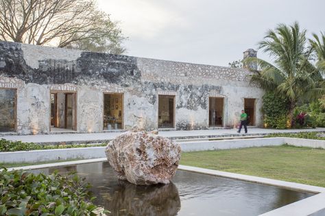 Gallery of Niop Hacienda / AS arquitectura + R79 - 22 Architecture Baroque, Pergola Design, Casas Coloniales, Backyard Pergola, Hacienda Style, Covered Pergola, Pergola Plans, Traditional Architecture, Stone Houses