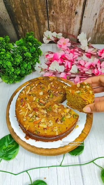 Jaggery Cake Recipe, Atta Cake Recipe, Jaggery Recipes, Indian Dessert, Videos Cooking, Indian Dessert Recipes, Healthy Homemade Recipes, Healthy Cake, Indian Desserts