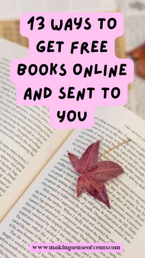 13 Ways To Get Free Books Online And Sent To You. Want to learn how to get free books sent to you? Here are 13 ways to get free books online and offline, children's books, adult, and more! How to get free books sent to you, How to get free books for students, how to get free books (hard copy), How to get free books from publishers Links To Download Books For Free, Free Classes Online, Books For Students, Get Free Stuff Online, Nursing Home Activities, Book Swap, Starting A Book, Books For Free, Read Books Online Free