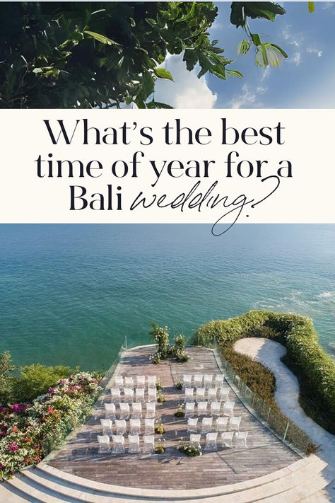 the best time of year for a bali wedding tips Wedding In Bali, Most Beautiful Places On Earth, Wedding Questions, Easy Weddings, We Got Married, Places On Earth, Bali Wedding, Beautiful Places On Earth, Simple Weddings