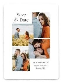 Custom Wedding Save the Dates | Cards, Magnets & Postcards| Truly Engaging Wedding Photo Book Layout, Wedding Magazine Template, Save The Date Pictures, Save The Date Ideas, Wedding Album Templates, Pre Wedding Photoshoot Props, Photobook Layout, Save The Date Video, Wedding Collage