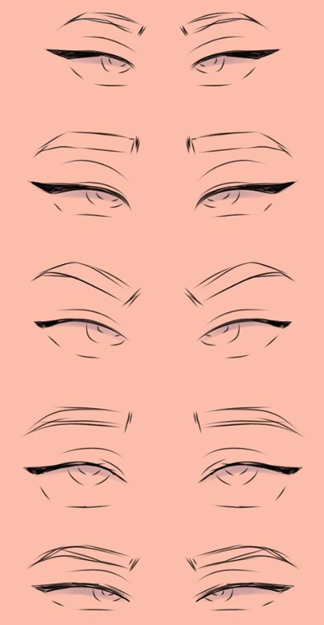 Eye Drawing Base – Eye Drawing Tutorials Body Shape Drawing Manga Drawing Tutorials - davidreed.co Floating Head Drawing, Boy Eyes Drawing Reference, Face Reference Drawing Expressions, Eye Drawing Tutorials Anime, Male Eyes Reference, Female Eyes Drawing Reference, Eyes Drawing Male, Male Eyes Drawing Reference, Eye Shapes Drawing