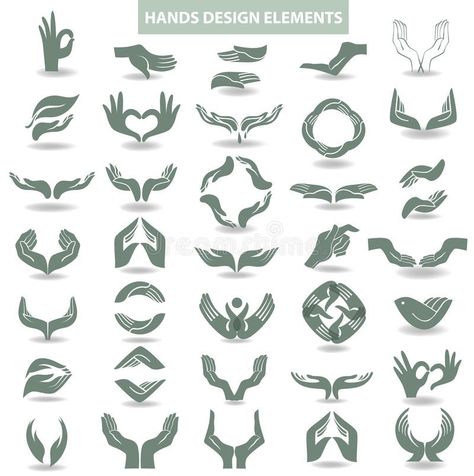 Hands design element vector illustration Law Firm Logo Design, Dental Logo Design, Logo Design App, Free Design Elements, Hands Design, Voucher Design, Globe Logo, Medical Logo Design, Real Estate Logo Design