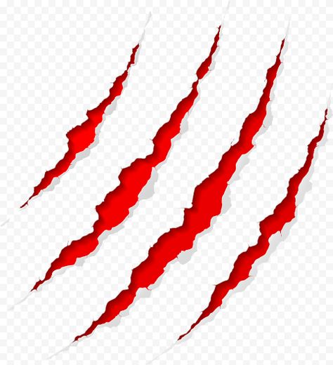 Flesh Png Art, Wound Png, Claw Illustration, Without Background Png, Blood Effect Png, Long Claws Monster, Evil Background, Pinterest Png, Red Illustration