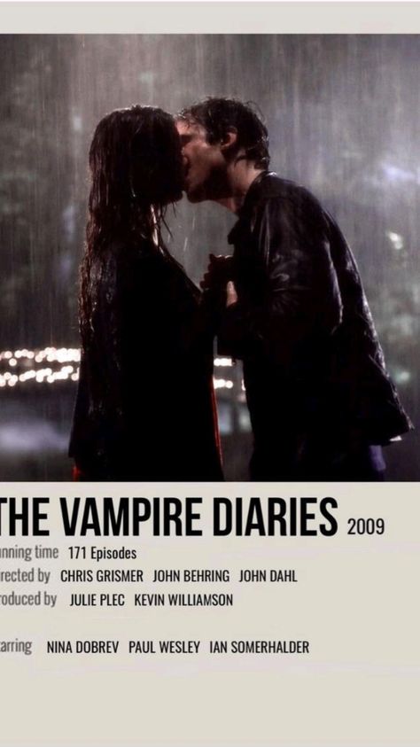 Poster Vampire Diaries, Film Polaroid, Vampire Diaries Poster, Vampier Diaries, The Vampire Diaries 3, Iconic Movie Posters, Vampire Diaries Movie, Vampire Diaries Guys, Film Posters Minimalist