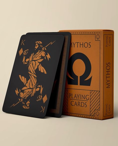 Me and some friends are doing a little ‘design off’ typa thing where we all design some playing cards 🃏. We each spun a wheel for the theme of our cards and I got mythology 😎. I was inspired by Greek red figure pottery 🏺 and decided to use Zeus, the king of Olympus to be my king of diamonds ♦️. Also I’m impatient and have no life so I finished first… Mockup from mockupfree.co #art #illustration #smallcreator #smallartist #illustrator #graphicdesign #design #unt #universityofnorthtexas #... Game Of Thrones Playing Cards, Red Figure Pottery, Greek Mythology Design, Card Game Design, King Of Diamonds, Playing Card Box, Custom Playing Cards, Playing Cards Design, My King