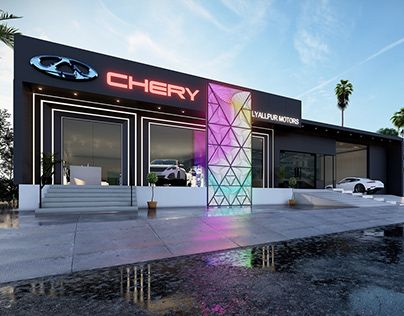 Car Showroom Architecture, Cars Showroom, Dealership Showroom, Car Showroom, Showroom Design, Show Room, Car Design, Exterior Design, New Work