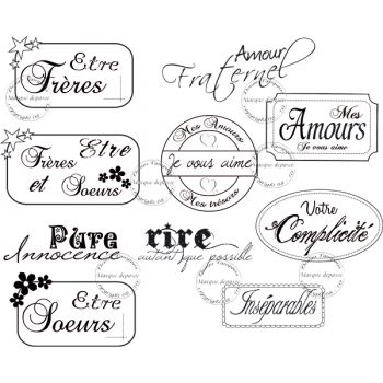 tampons scrapbooking | gagner une planche de tampon scrap ... Tampon Scrapbooking, French Phrases, Silhouette Stencil, Album Photo, Tampon, Project Life, Photo Album, Stampin Up, Bullet Journal