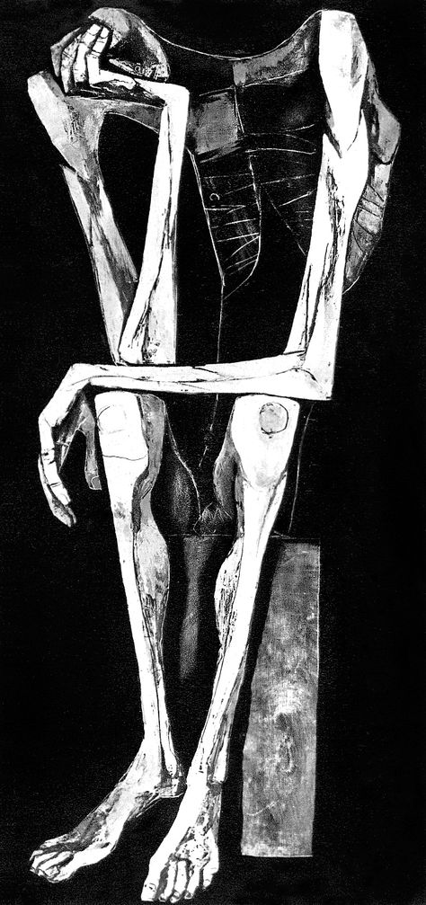 oswaldo guayasamin | Oswaldo Guayasamin A Skeleton, Art Et Illustration, Art And Illustration, Quito, Life Drawing, Funky Art, Pablo Picasso, Figurative Art, Dark Art