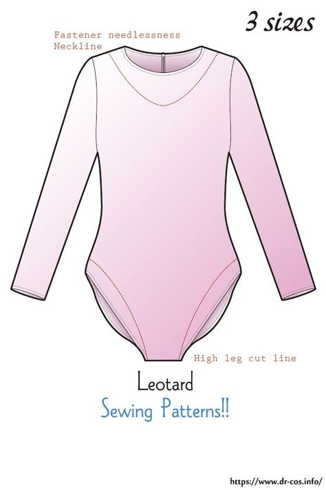 This is the pattern of Leotard. cm size(A4 size) Ladies'-S,M,L At present, only Japanese. Added the number of fabric meters required for each size Leotard Pattern, Sewing Stuffed Animals, Different Dresses, Paper Pattern, Sewing Patterns Free, Diy Projects To Try, A4 Size, Free Paper, Pattern Paper