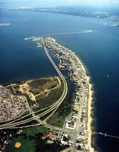 Willoughby Spit and Hampton Roads Bridge Tunnel in Norfolk, Va. Hampton Roads Virginia, Virginia Coastal Towns, Newport Bridge Rhode Island, Five Bridge Inn Rehoboth, Ocean City Nj Boardwalk, Norfolk Virginia, Norfolk Va, Virginia Beach Va, North Carolina Beaches