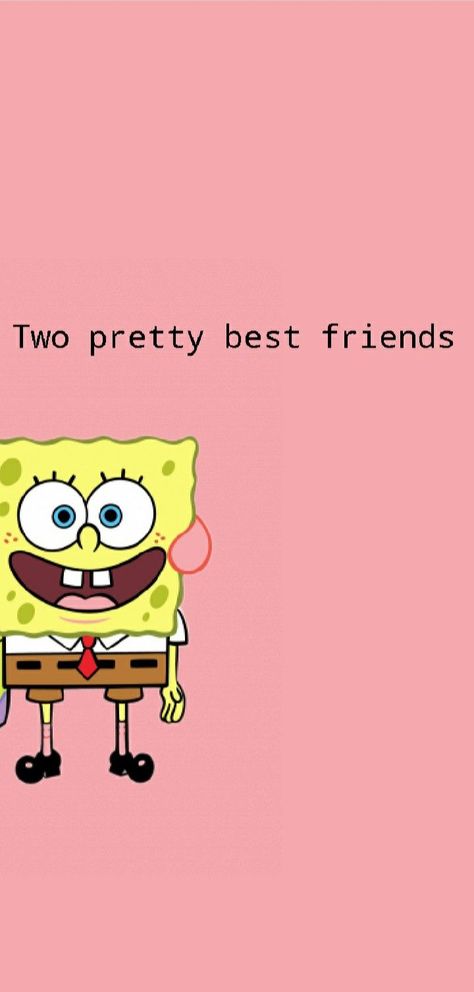 Wallpaper best friends | Spongebob best friend, Spongebob wallpaper, Best friend wallpaper Spongebob Best Friend, Spongebob Friends, Patrick Spongebob, Funny Quotes Wallpaper, Friendship Wallpaper, Spongebob Cartoon, Funny Lockscreen, Best Friend Wallpaper, Best Friends Cartoon